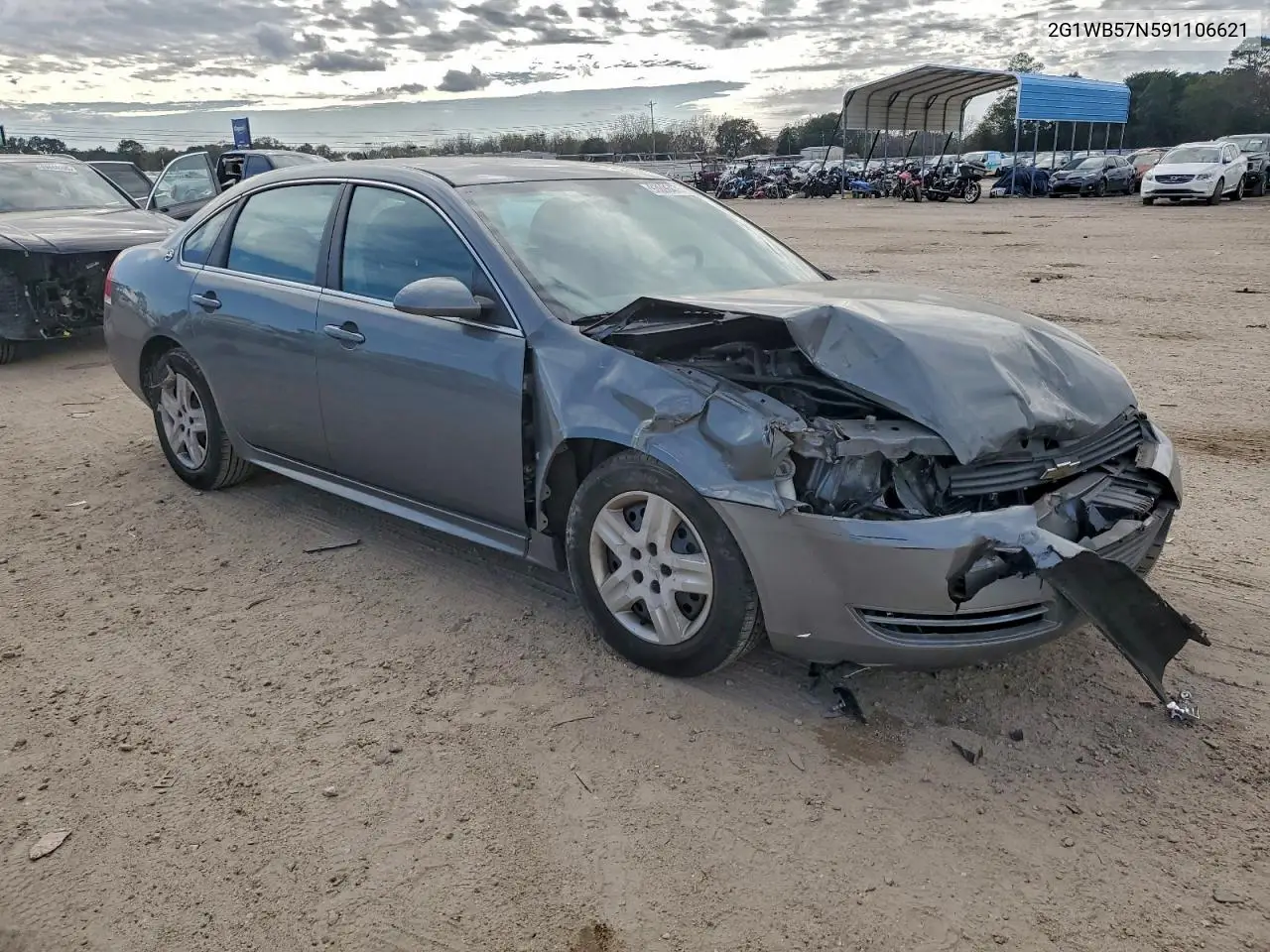 2G1WB57N591106621 2009 Chevrolet Impala Ls