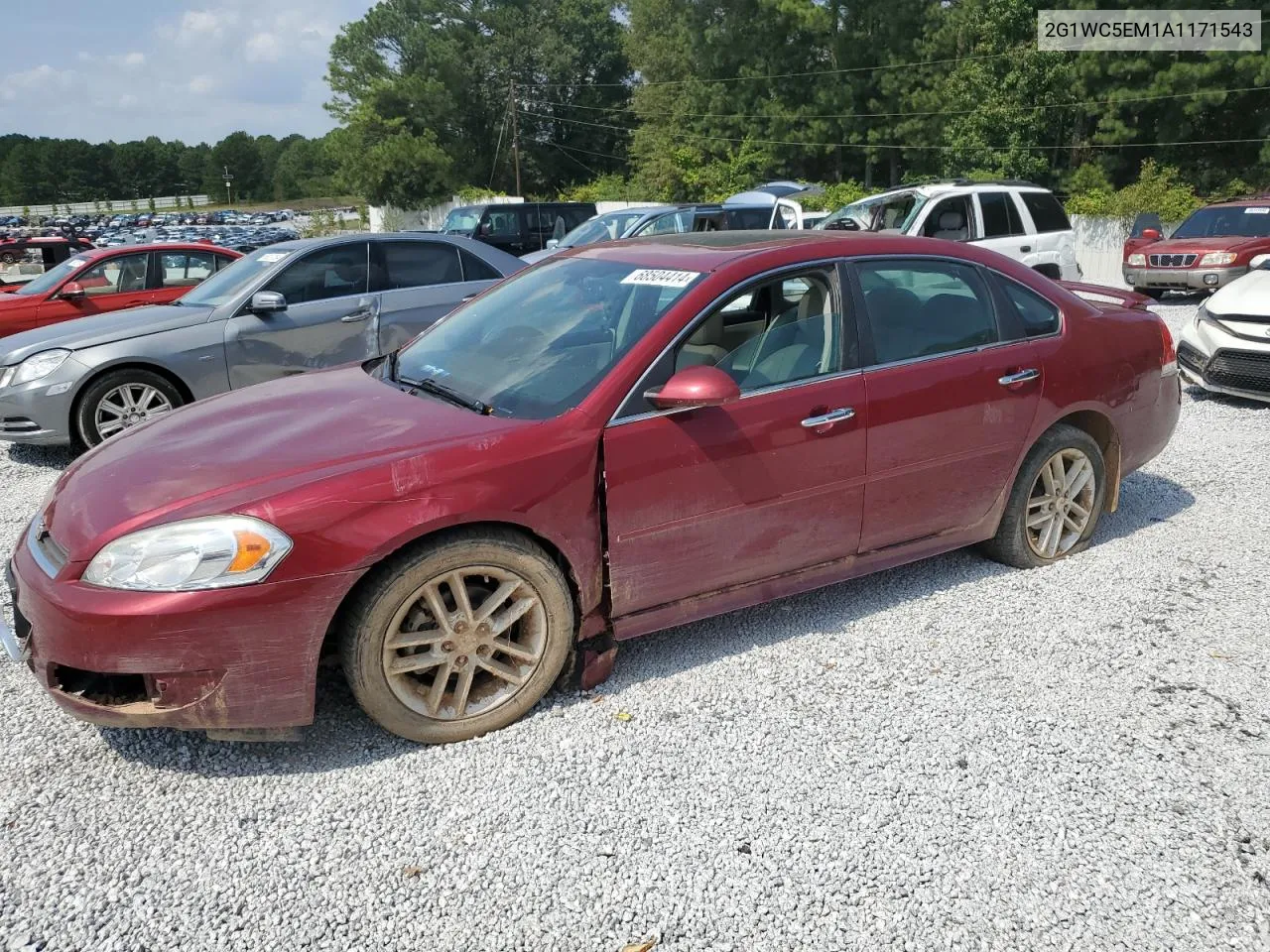 2010 Chevrolet Impala Ltz VIN: 2G1WC5EM1A1171543 Lot: 68504414