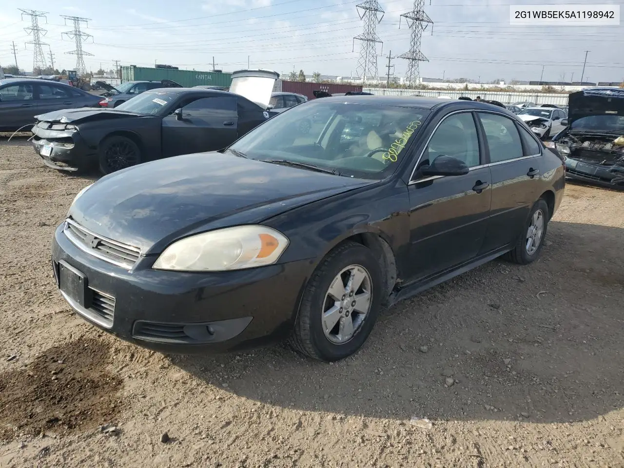 2G1WB5EK5A1198942 2010 Chevrolet Impala Lt