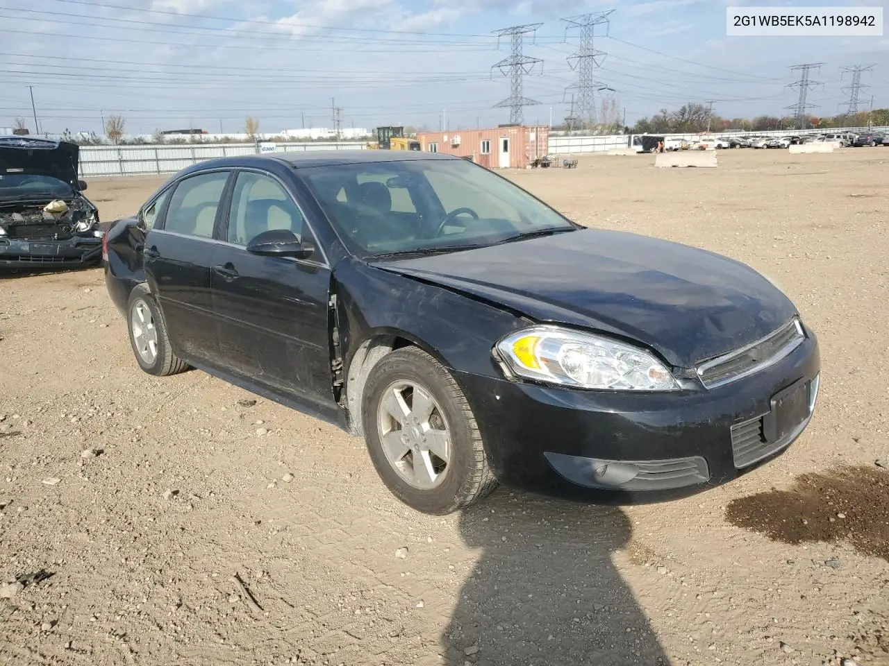 2G1WB5EK5A1198942 2010 Chevrolet Impala Lt