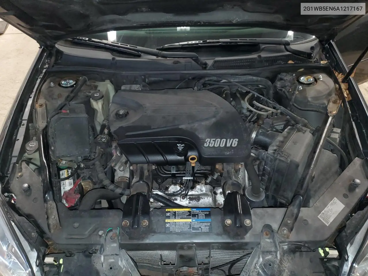 2G1WB5EN6A1217167 2010 Chevrolet Impala Lt