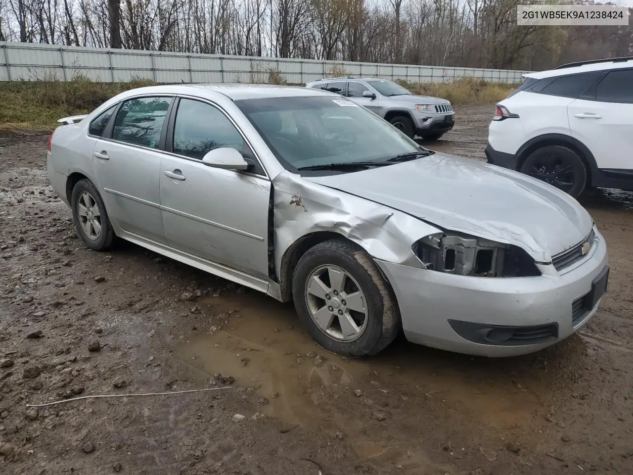 2G1WB5EK9A1238424 2010 Chevrolet Impala Lt