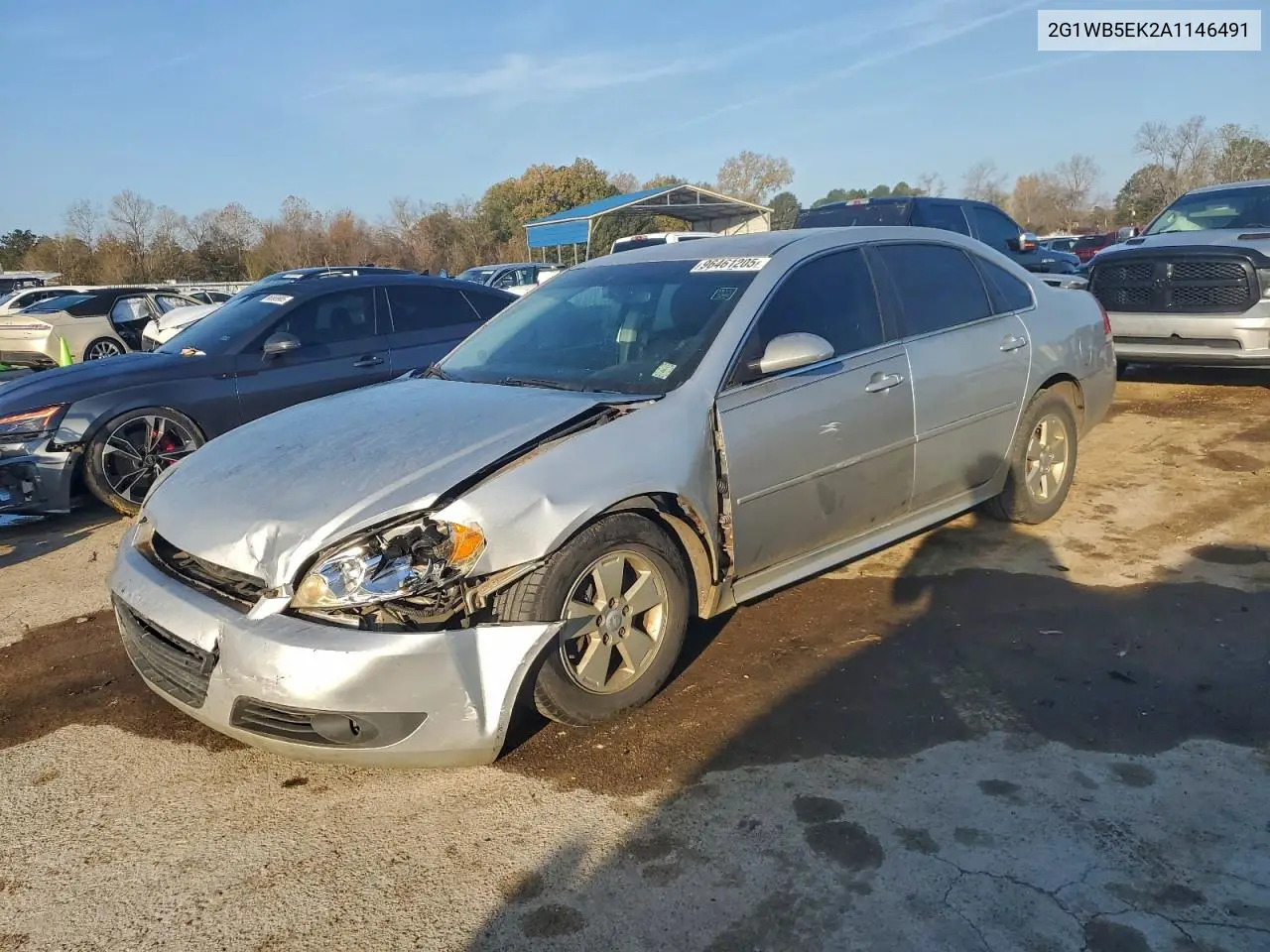 2G1WB5EK2A1146491 2010 Chevrolet Impala Lt