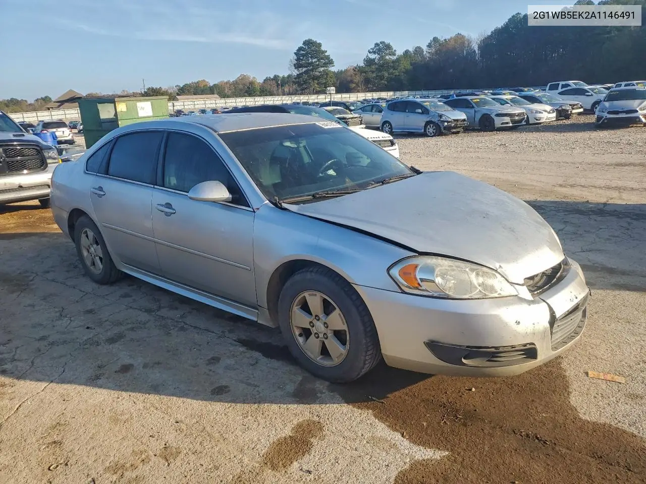 2G1WB5EK2A1146491 2010 Chevrolet Impala Lt