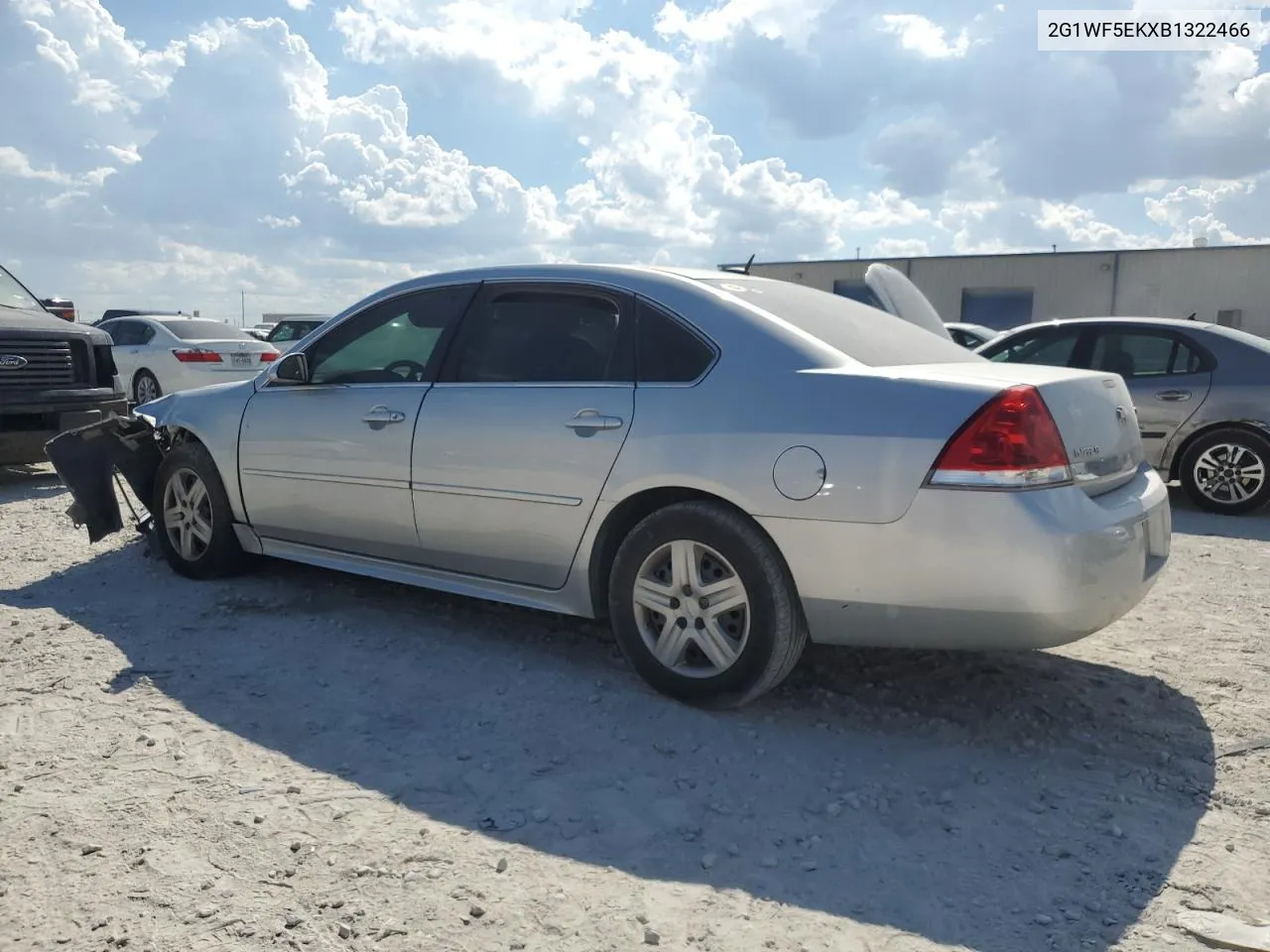 2011 Chevrolet Impala Ls VIN: 2G1WF5EKXB1322466 Lot: 69679464