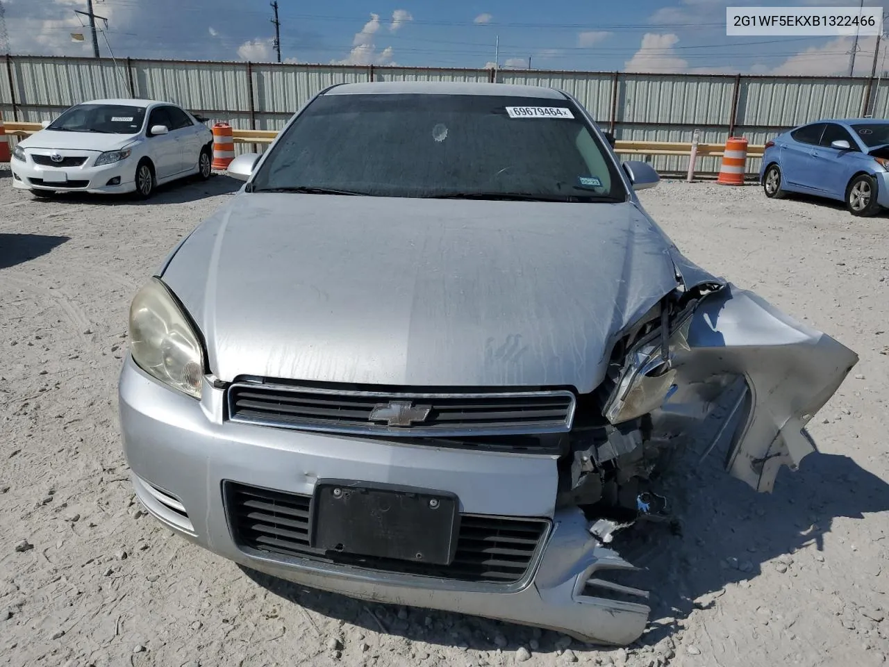 2011 Chevrolet Impala Ls VIN: 2G1WF5EKXB1322466 Lot: 69679464