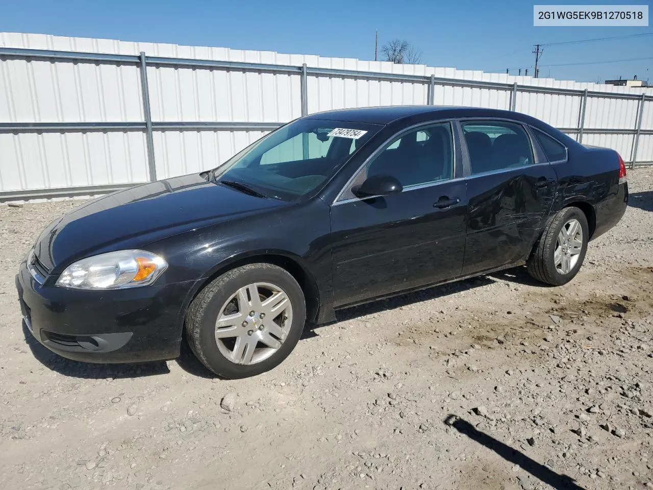 2G1WG5EK9B1270518 2011 Chevrolet Impala Lt