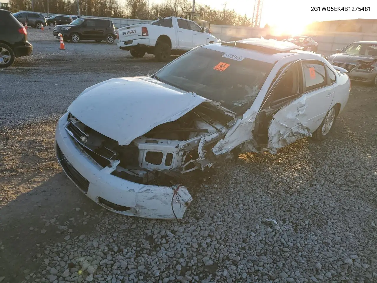 2G1WG5EK4B1275481 2011 Chevrolet Impala Lt