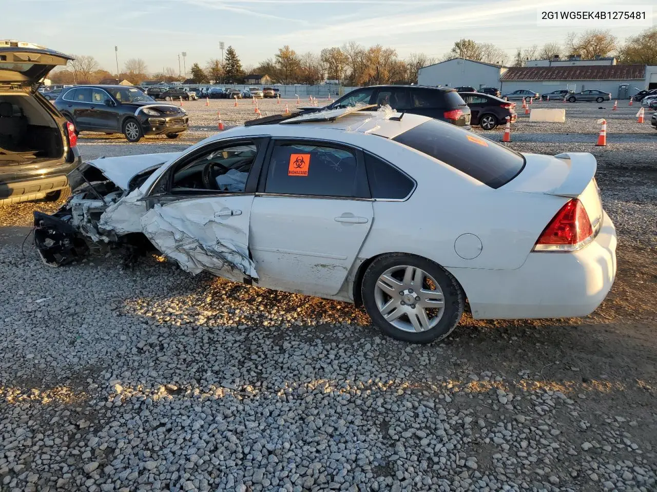 2G1WG5EK4B1275481 2011 Chevrolet Impala Lt
