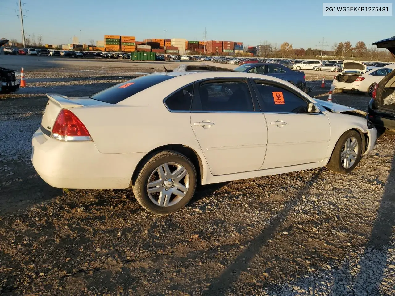 2G1WG5EK4B1275481 2011 Chevrolet Impala Lt
