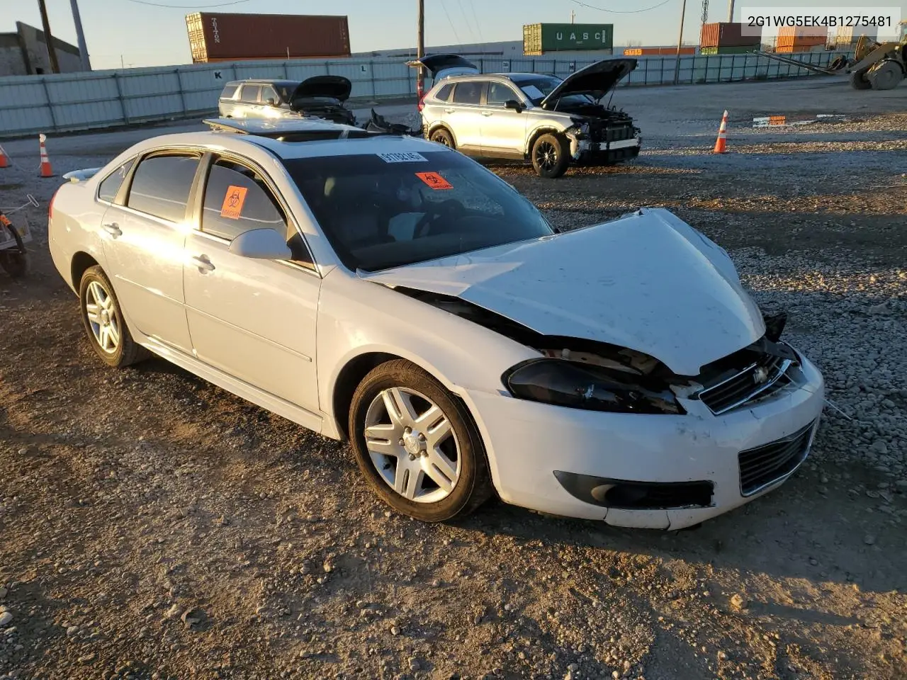 2G1WG5EK4B1275481 2011 Chevrolet Impala Lt