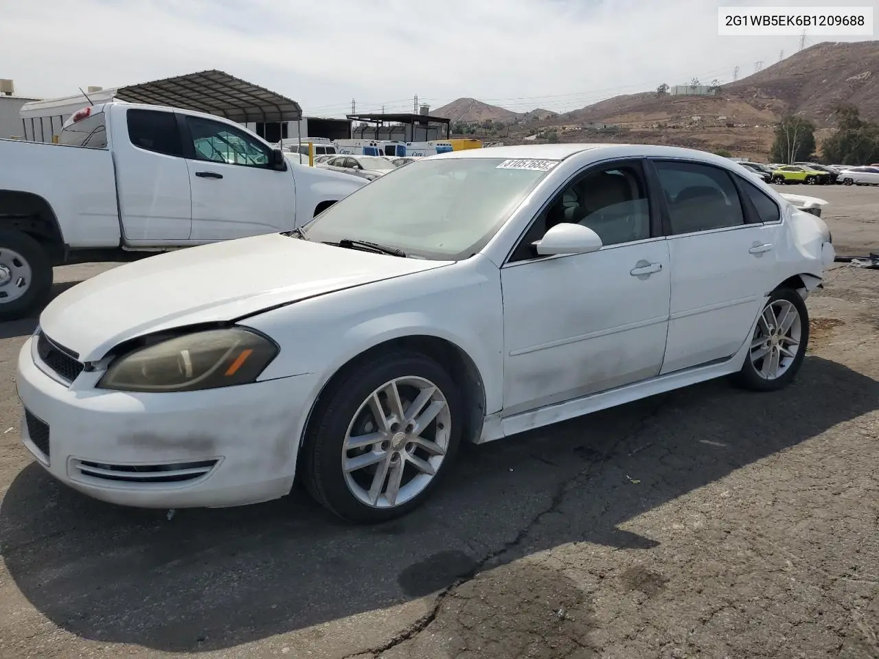 2G1WB5EK6B1209688 2011 Chevrolet Impala Lt