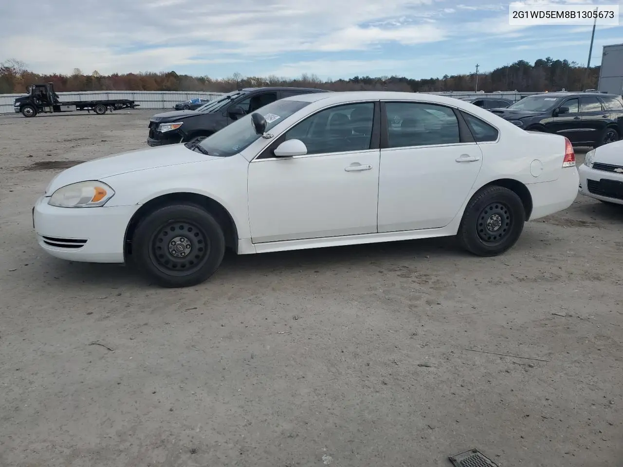 2G1WD5EM8B1305673 2011 Chevrolet Impala Police