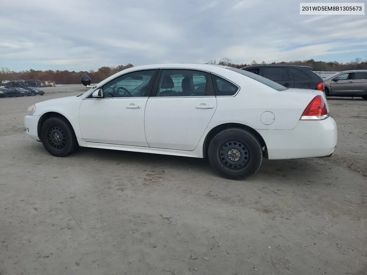 2G1WD5EM8B1305673 2011 Chevrolet Impala Police
