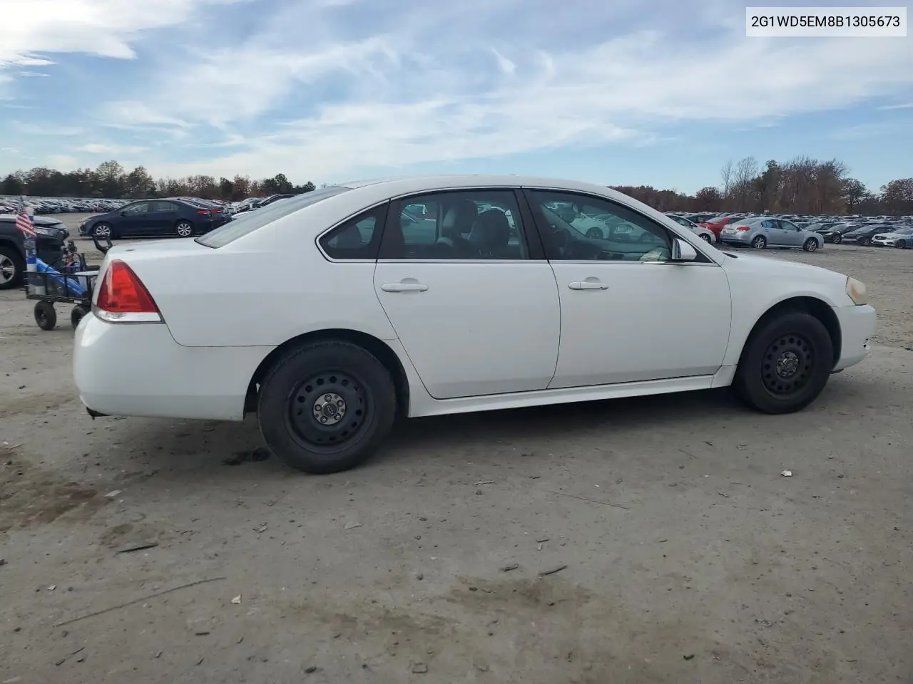 2G1WD5EM8B1305673 2011 Chevrolet Impala Police