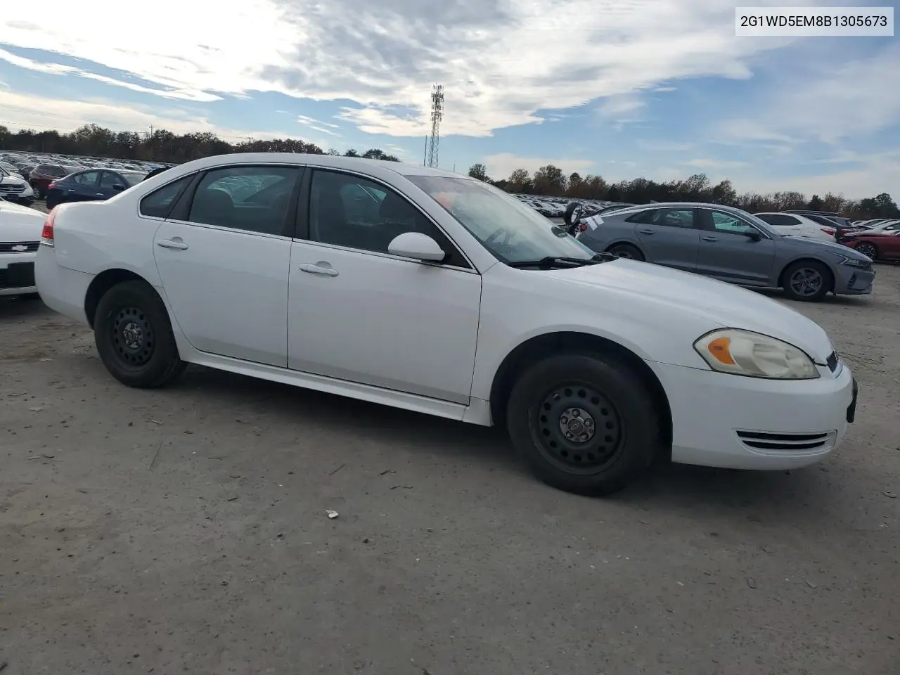 2G1WD5EM8B1305673 2011 Chevrolet Impala Police