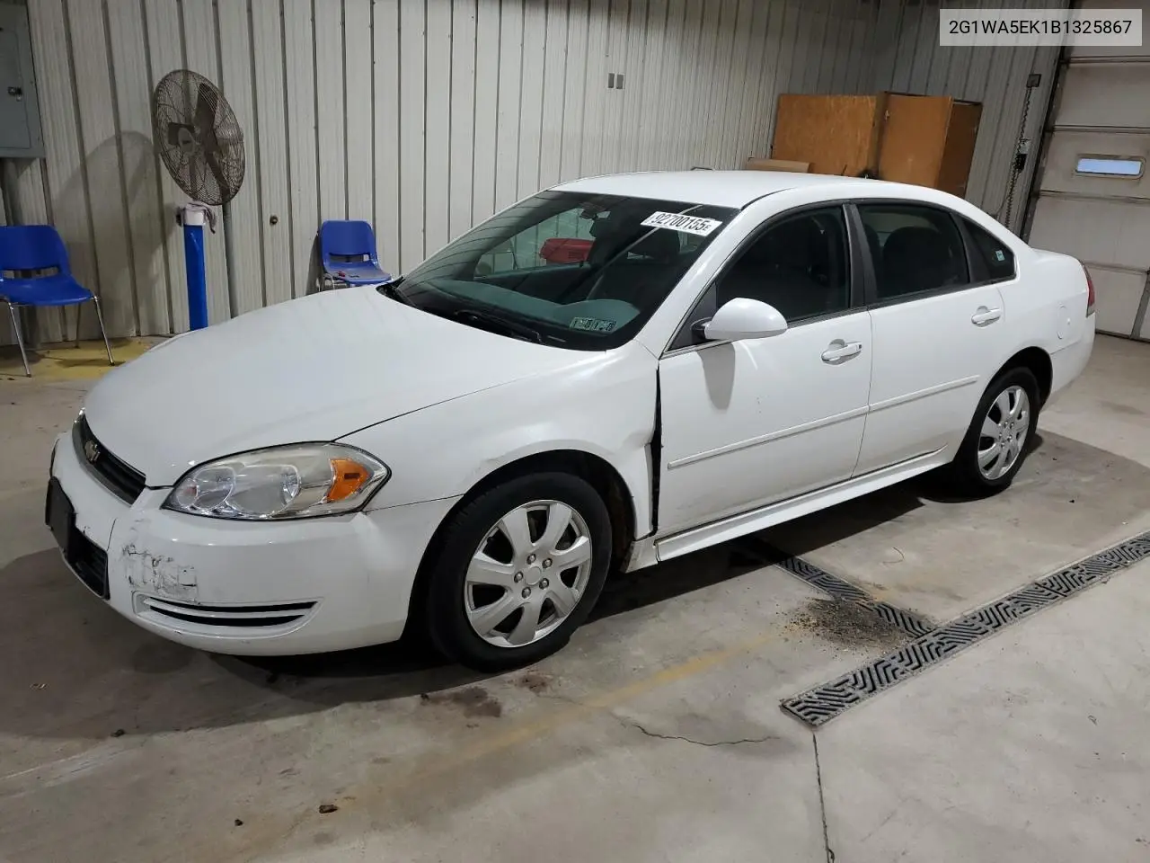 2G1WA5EK1B1325867 2011 Chevrolet Impala Ls