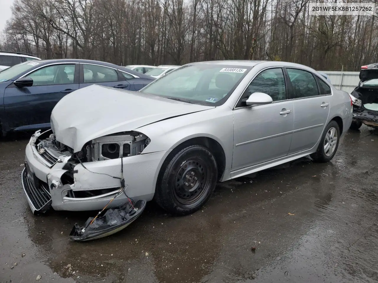 2G1WF5EK8B1257262 2011 Chevrolet Impala Ls