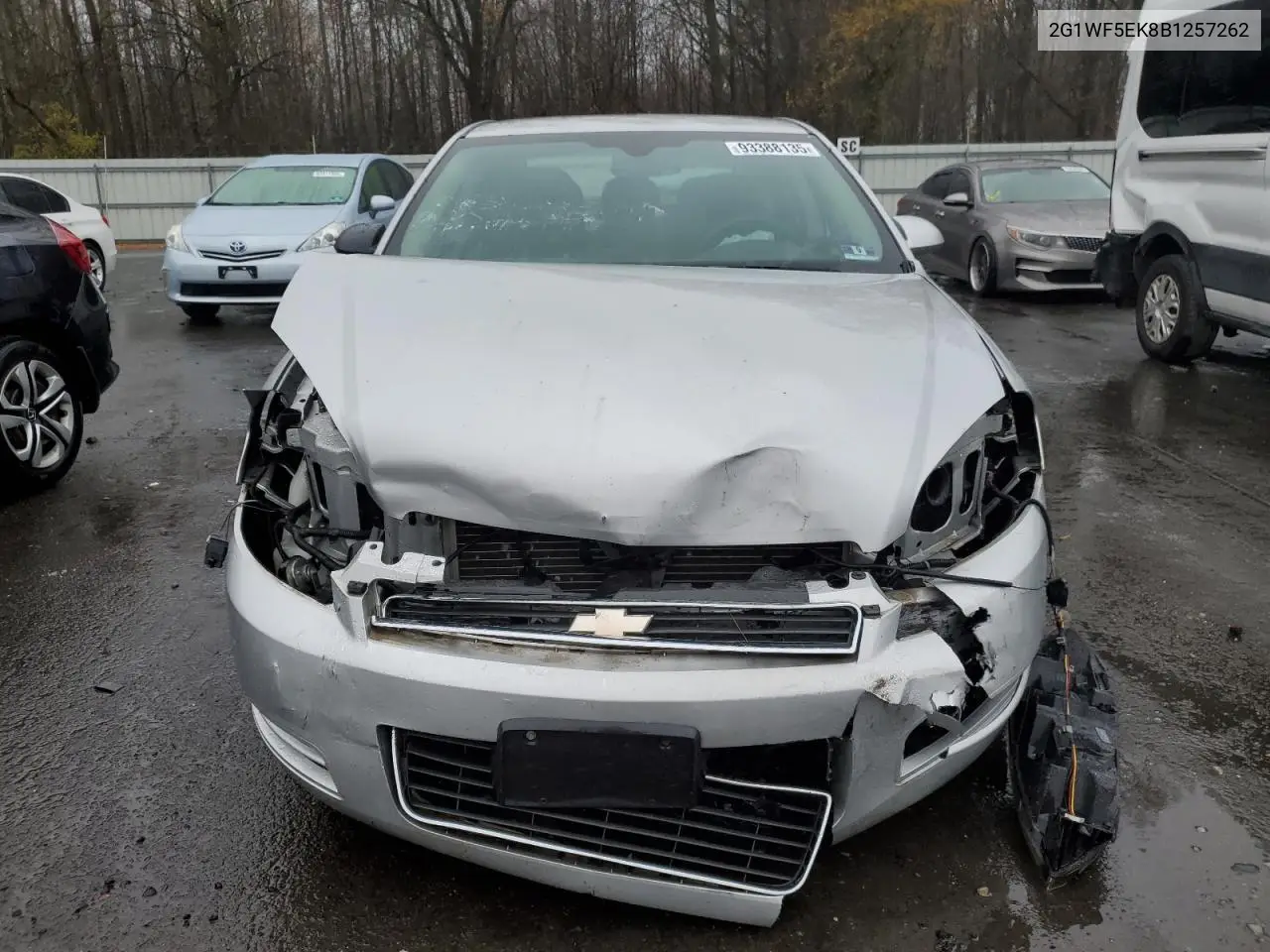 2G1WF5EK8B1257262 2011 Chevrolet Impala Ls