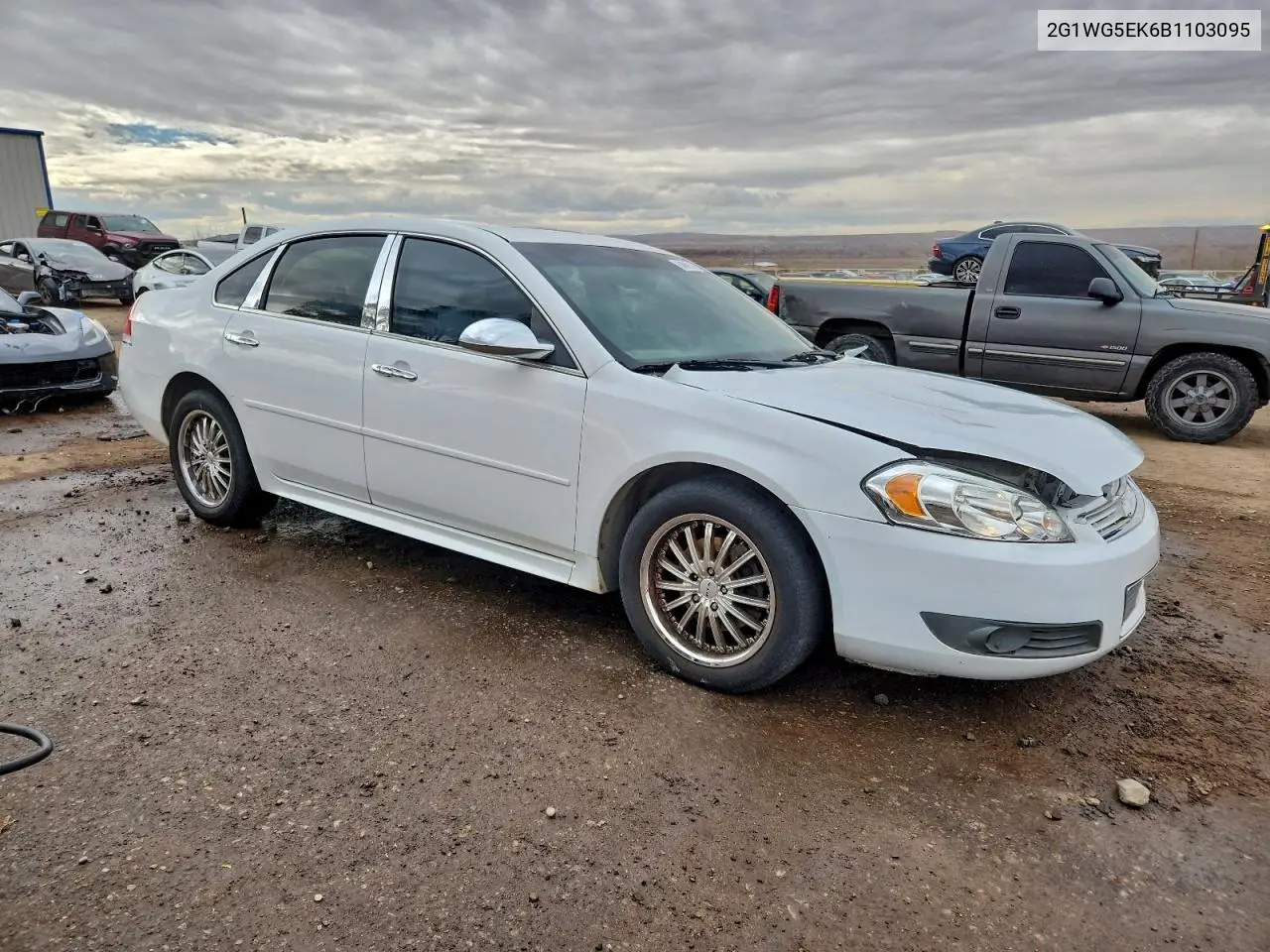 2G1WG5EK6B1103095 2011 Chevrolet Impala Lt