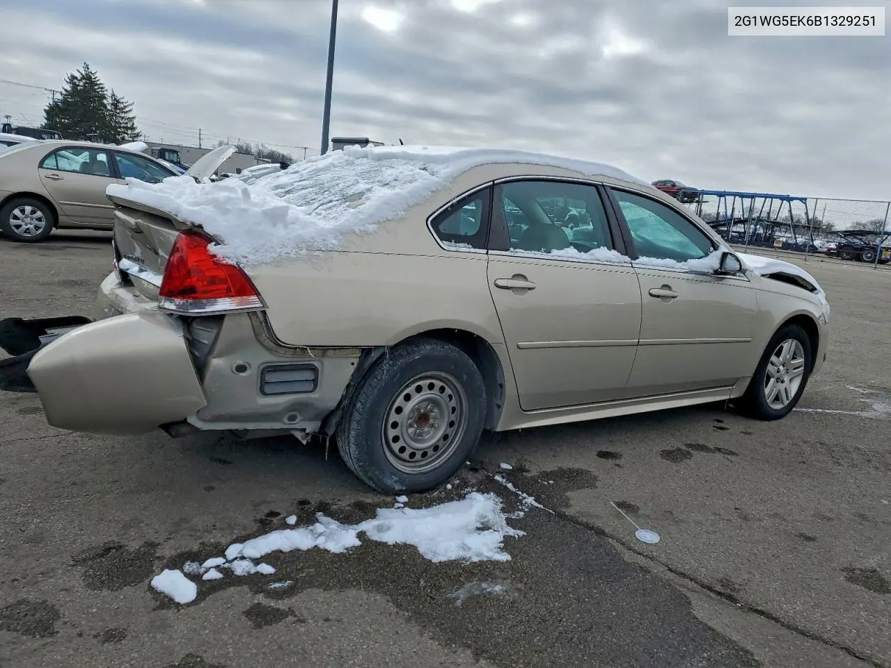 2G1WG5EK6B1329251 2011 Chevrolet Impala Lt