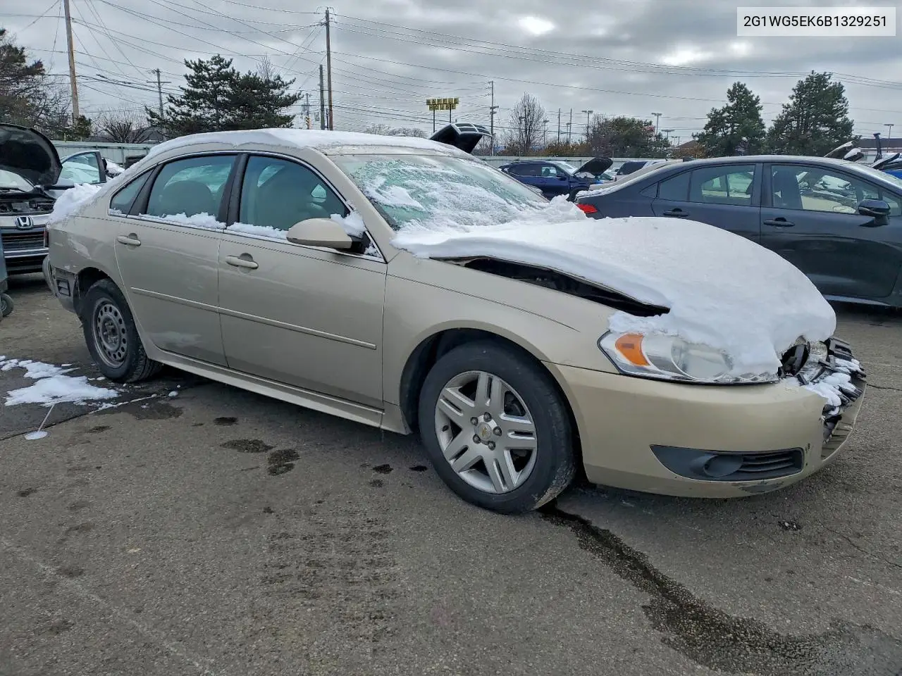 2G1WG5EK6B1329251 2011 Chevrolet Impala Lt