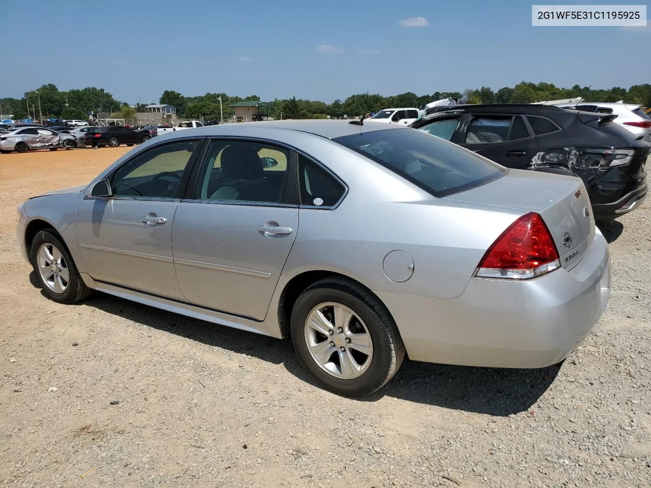 2012 Chevrolet Impala Ls VIN: 2G1WF5E31C1195925 Lot: 68361324