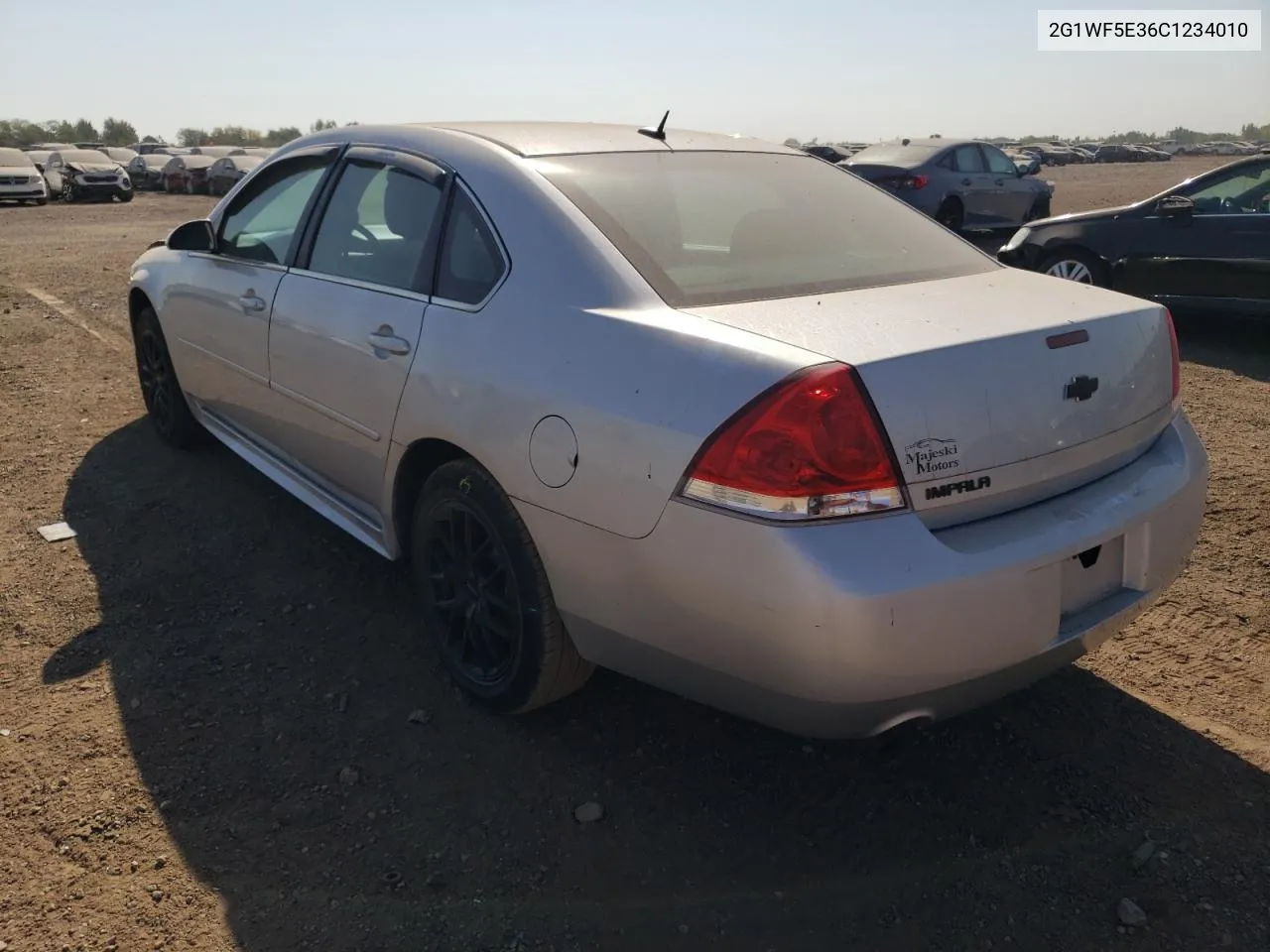 2012 Chevrolet Impala Ls VIN: 2G1WF5E36C1234010 Lot: 72044264