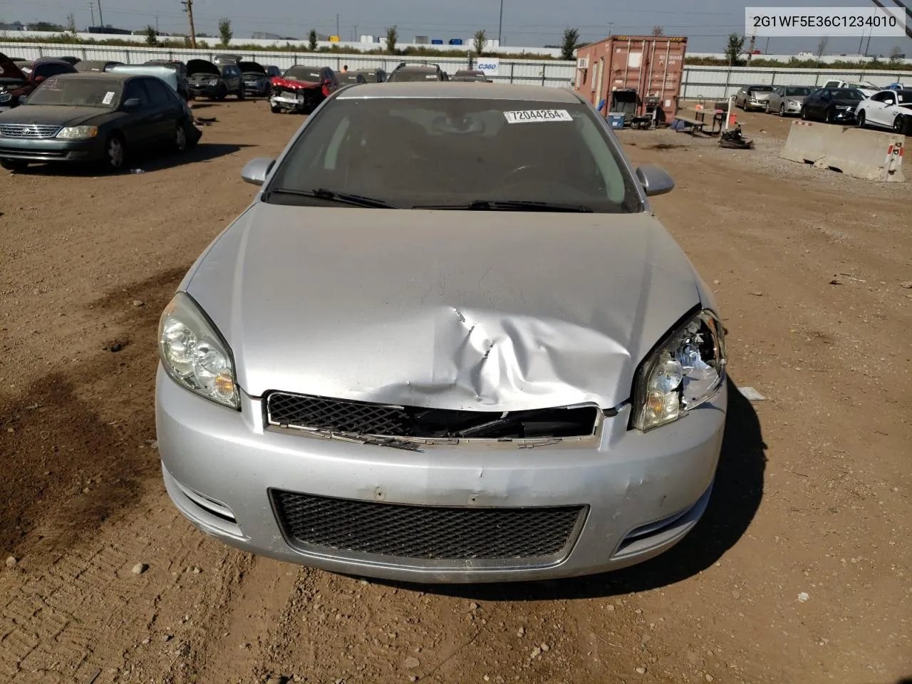 2012 Chevrolet Impala Ls VIN: 2G1WF5E36C1234010 Lot: 72044264