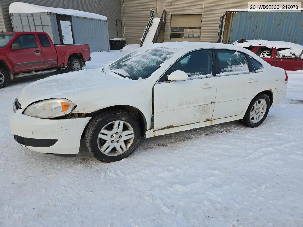 2G1WD5E33C1249070 2012 Chevrolet Impala Police