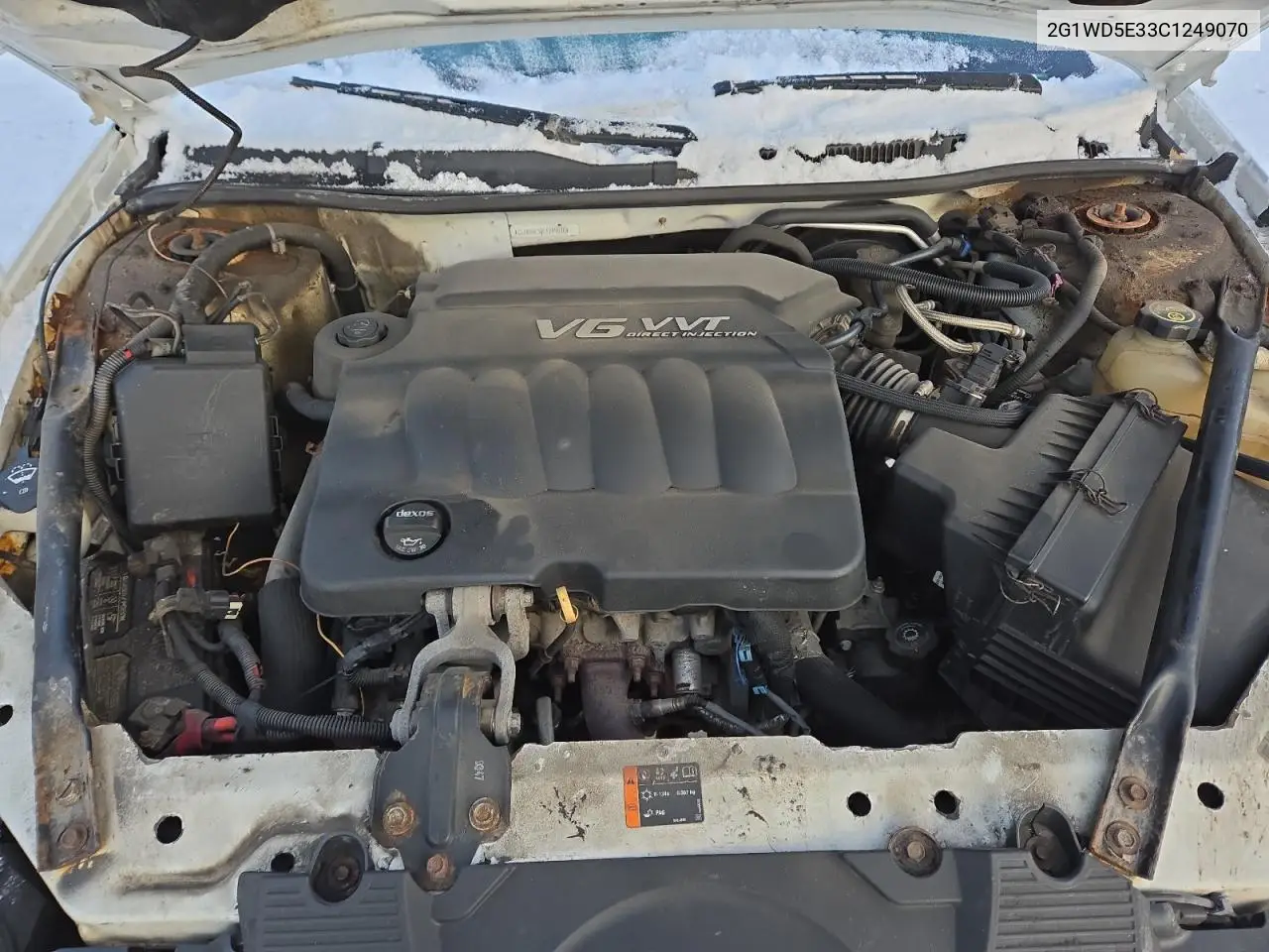 2G1WD5E33C1249070 2012 Chevrolet Impala Police