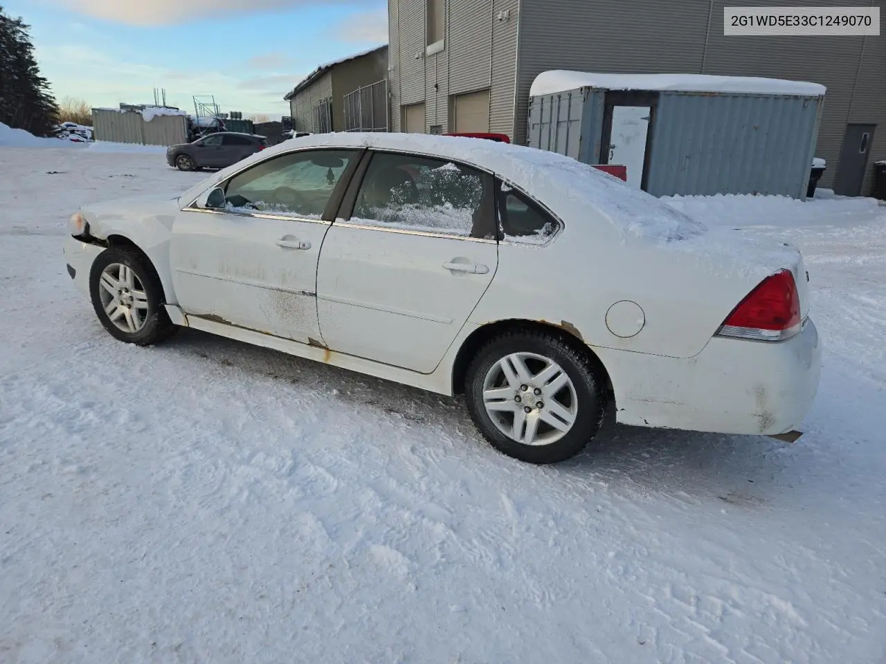2G1WD5E33C1249070 2012 Chevrolet Impala Police