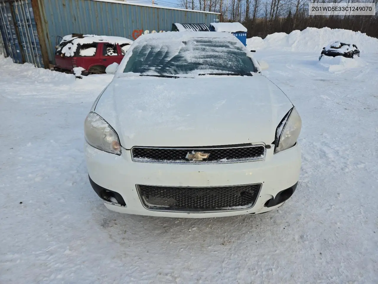 2G1WD5E33C1249070 2012 Chevrolet Impala Police