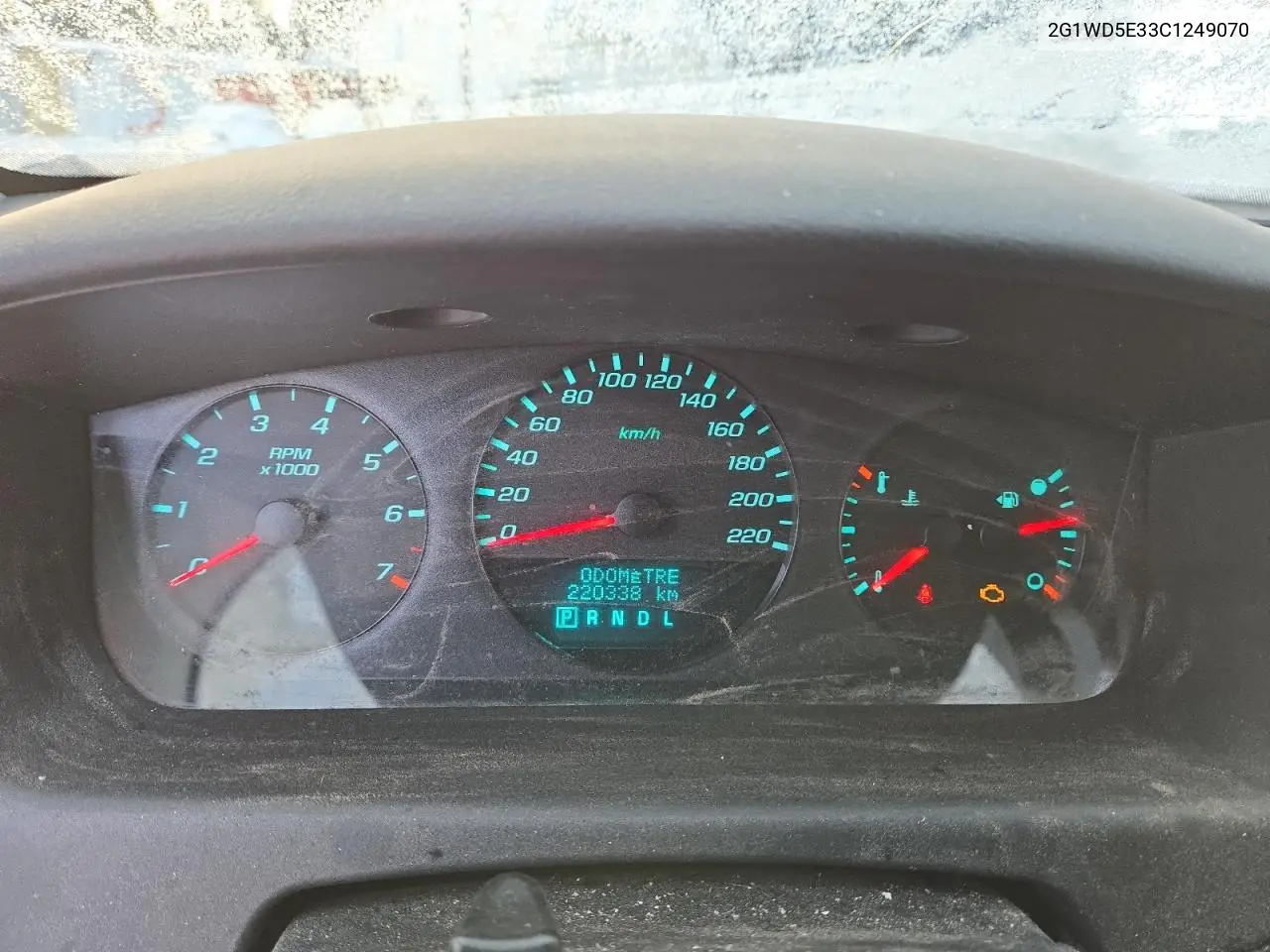 2G1WD5E33C1249070 2012 Chevrolet Impala Police