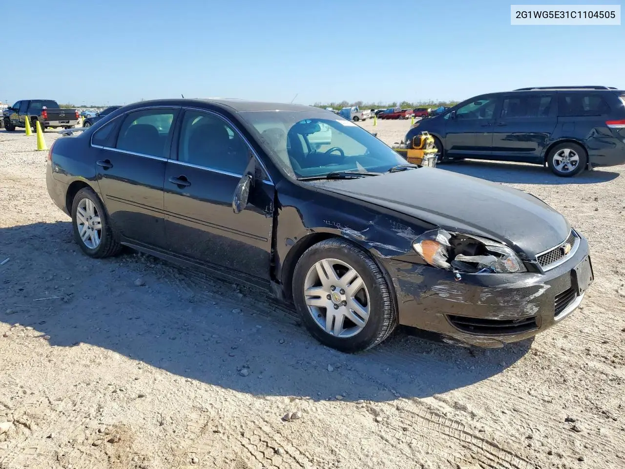 2G1WG5E31C1104505 2012 Chevrolet Impala Lt