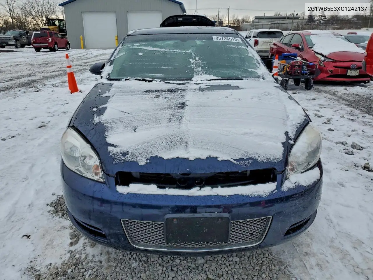 2G1WB5E3XC1242137 2012 Chevrolet Impala Lt