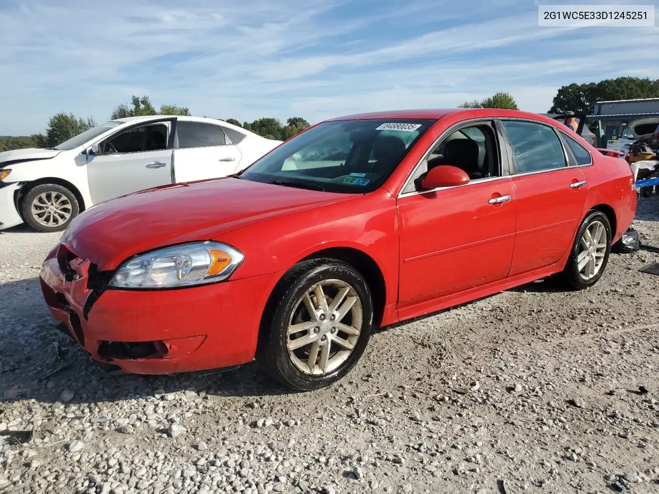 2G1WC5E33D1245251 2013 Chevrolet Impala Ltz