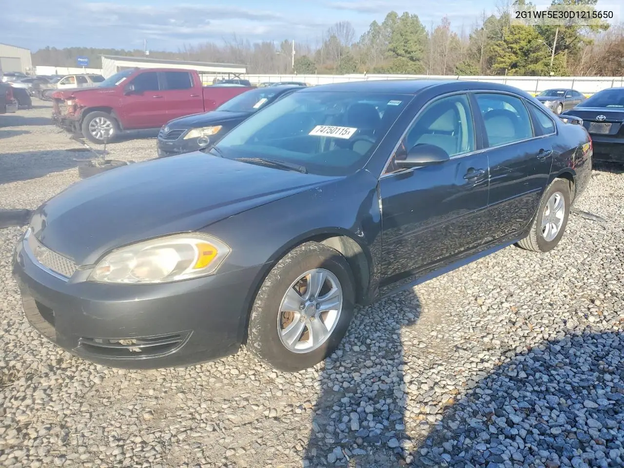 2G1WF5E30D1215650 2013 Chevrolet Impala Ls