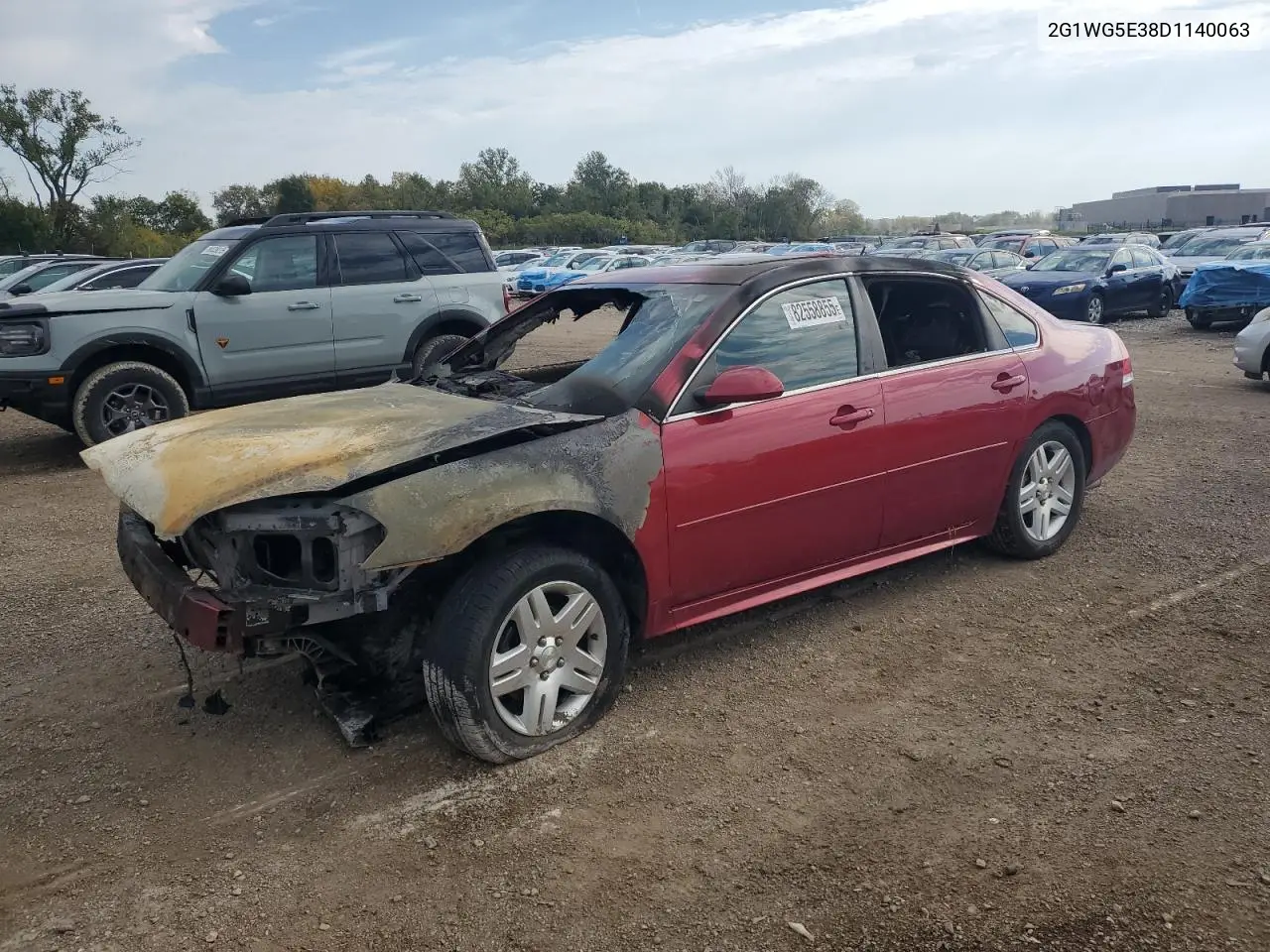 2G1WG5E38D1140063 2013 Chevrolet Impala Lt