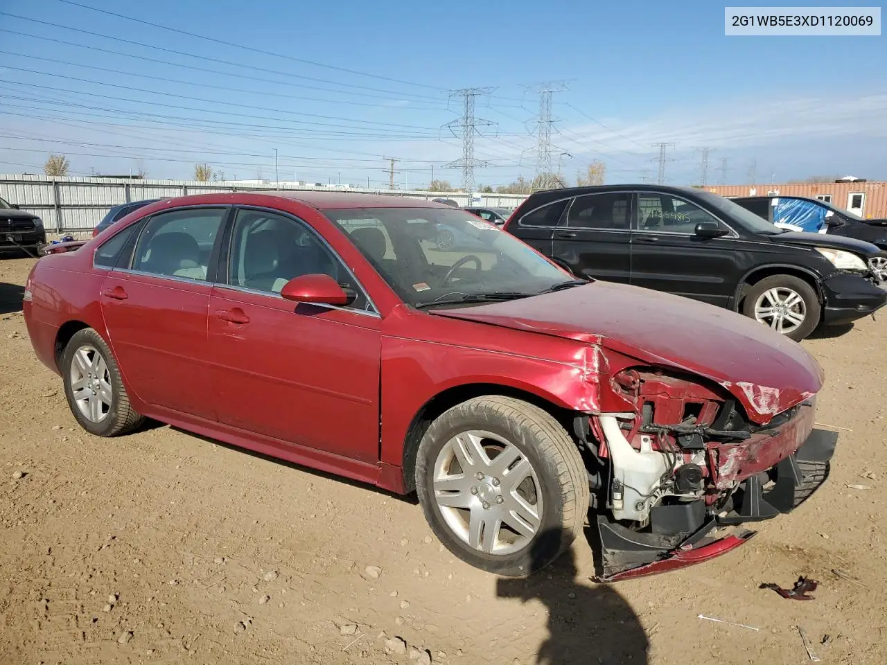 2G1WB5E3XD1120069 2013 Chevrolet Impala Lt