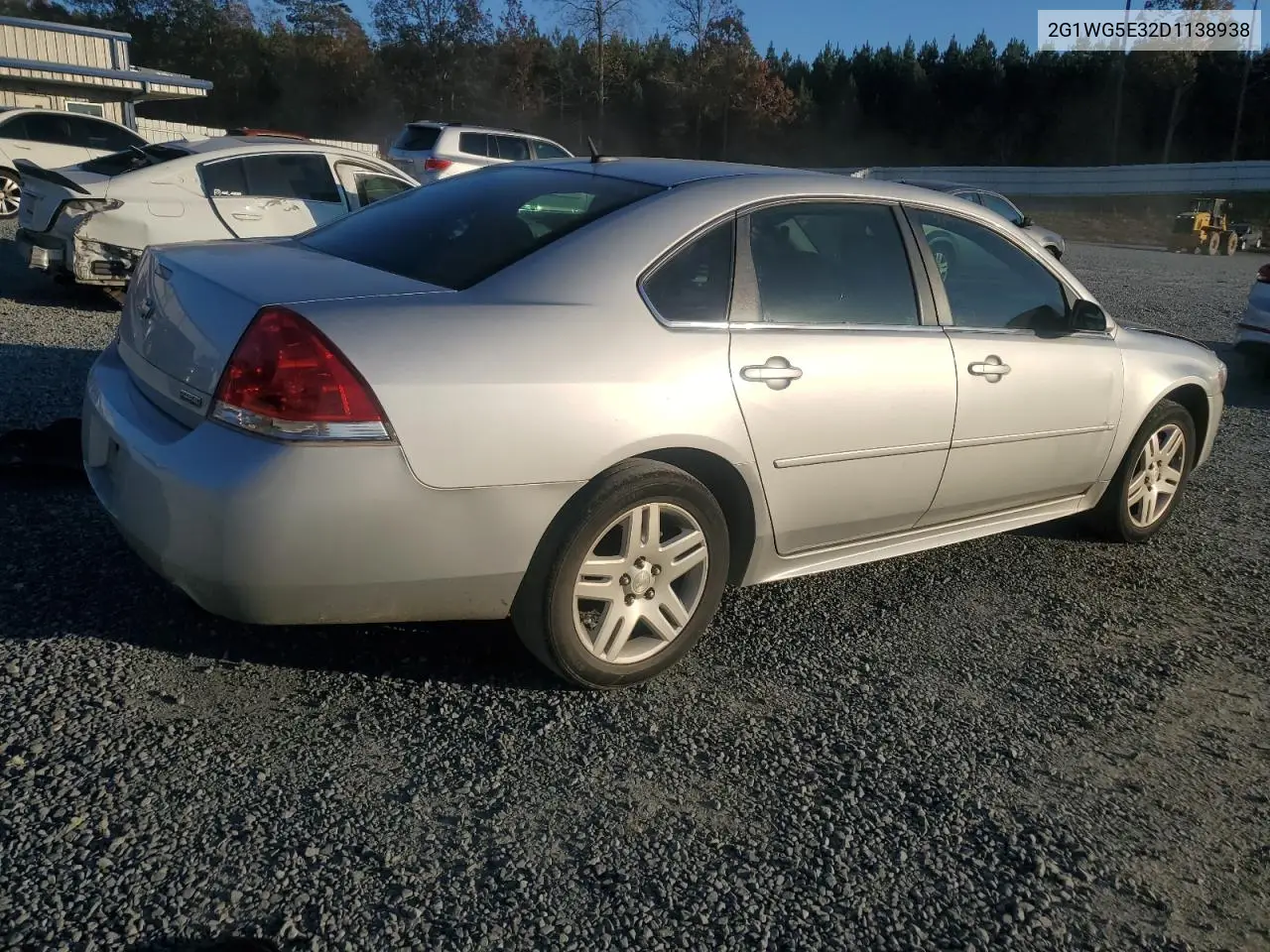 2G1WG5E32D1138938 2013 Chevrolet Impala Lt