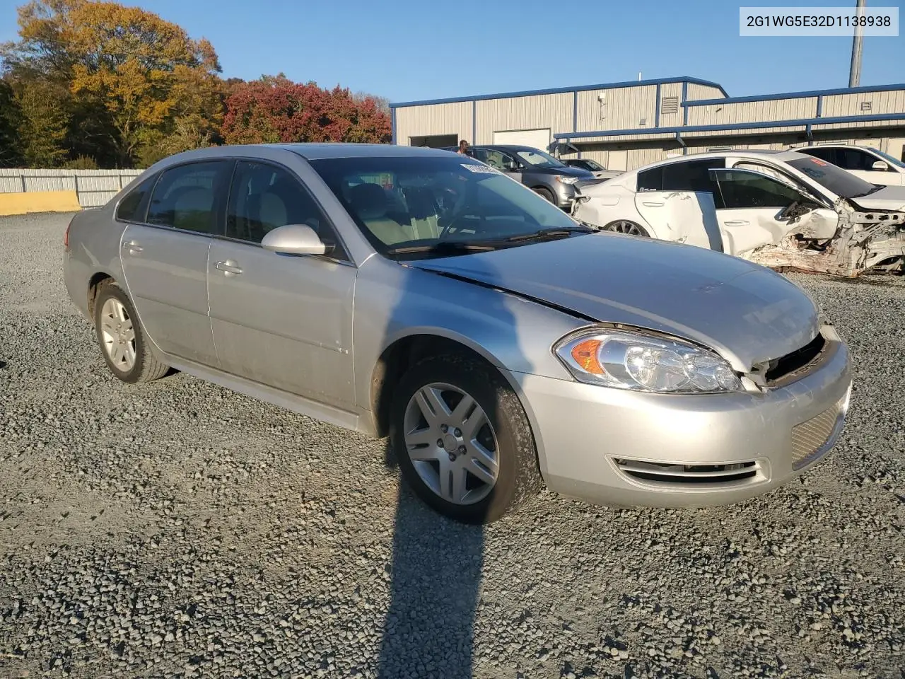 2G1WG5E32D1138938 2013 Chevrolet Impala Lt
