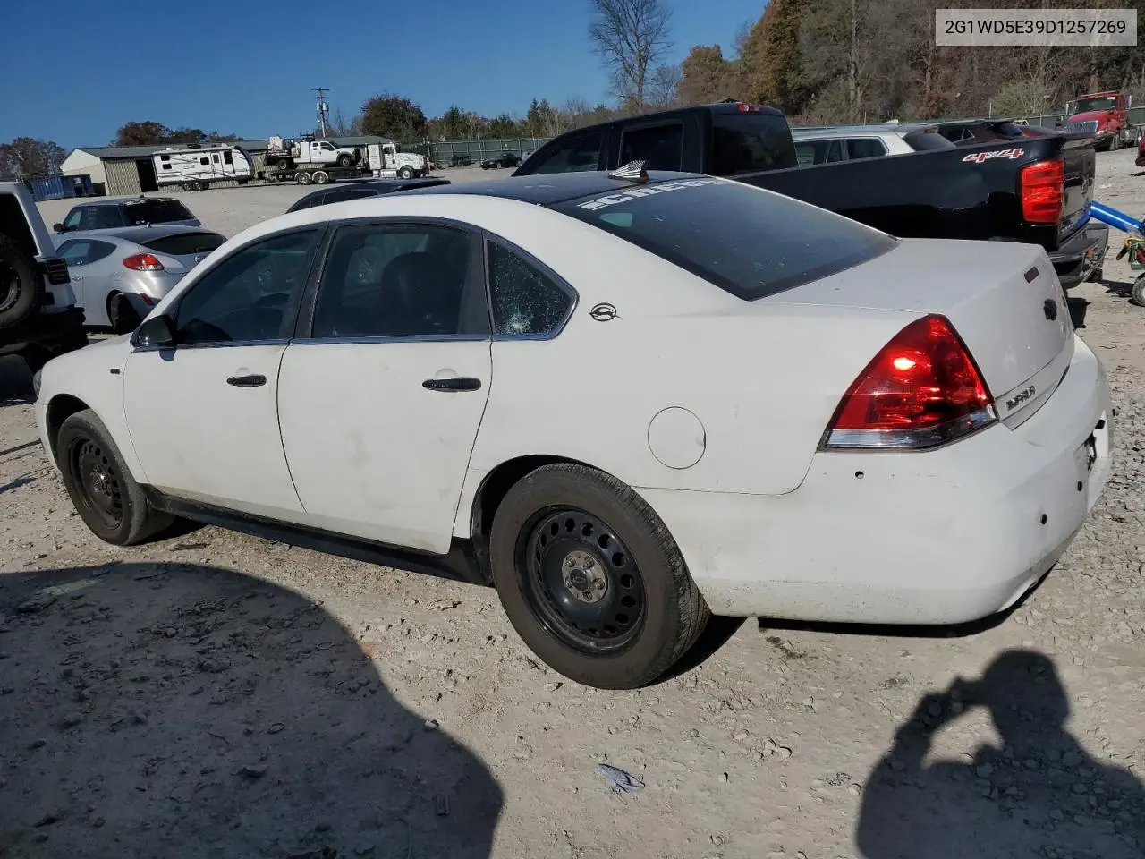 2G1WD5E39D1257269 2013 Chevrolet Impala Police