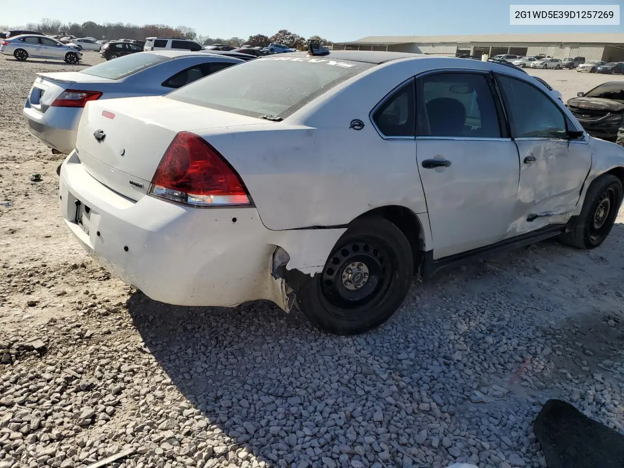 2G1WD5E39D1257269 2013 Chevrolet Impala Police