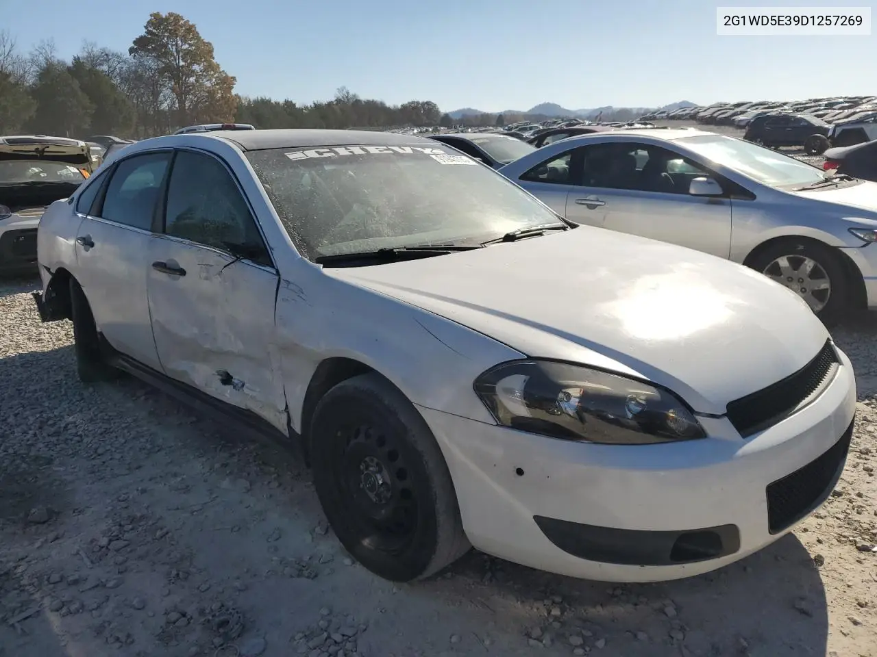 2G1WD5E39D1257269 2013 Chevrolet Impala Police