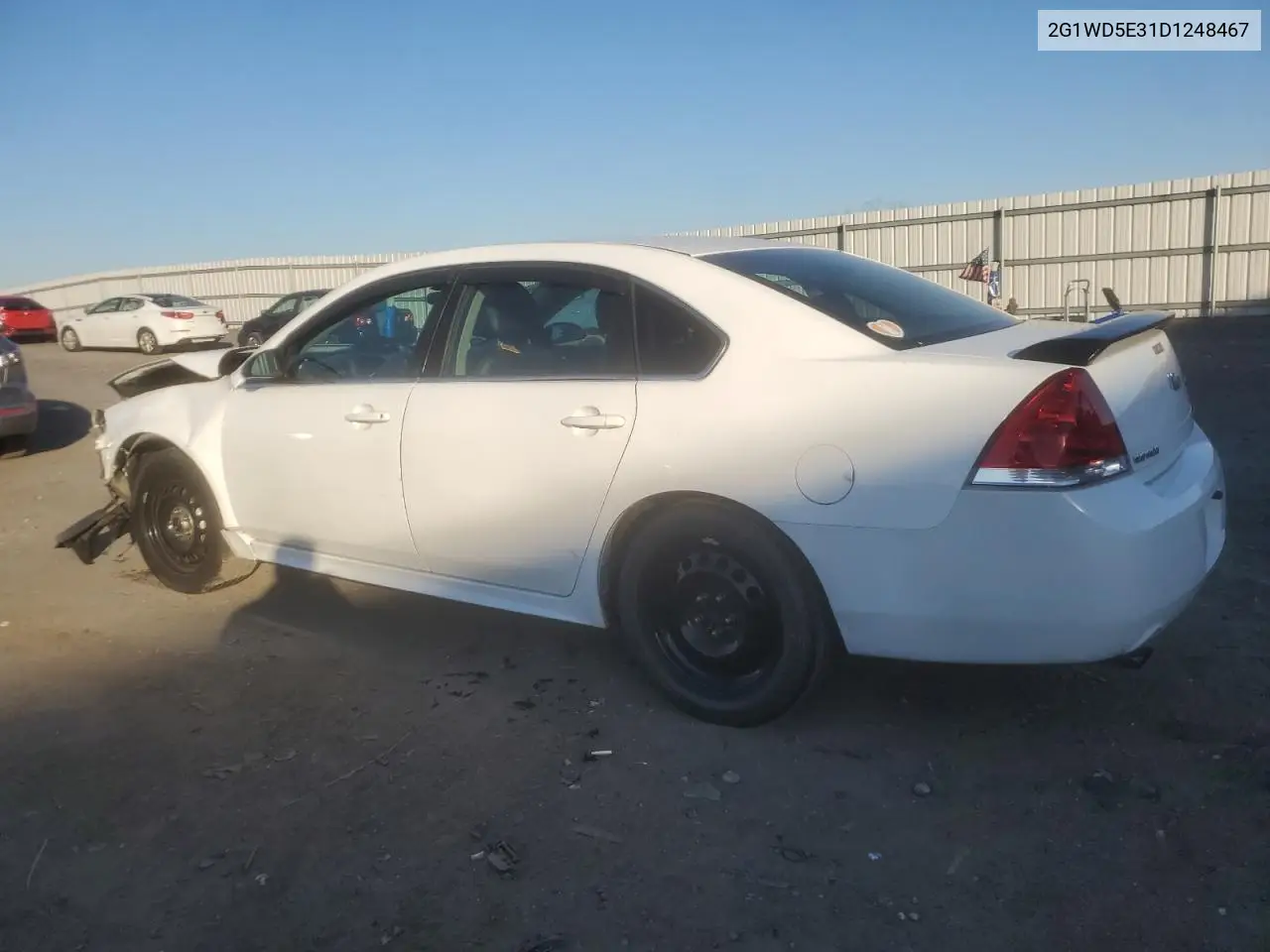 2G1WD5E31D1248467 2013 Chevrolet Impala Police
