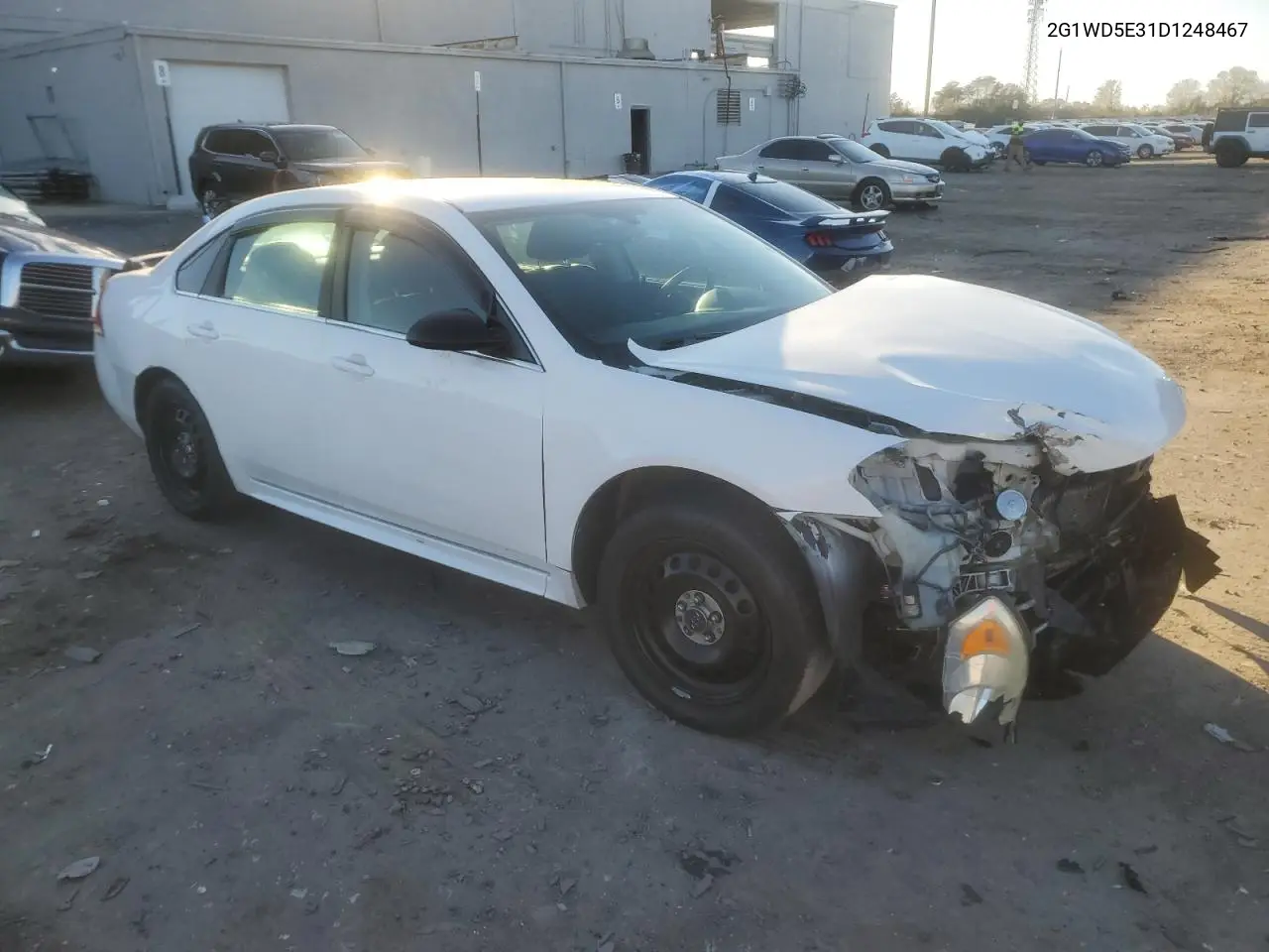 2G1WD5E31D1248467 2013 Chevrolet Impala Police