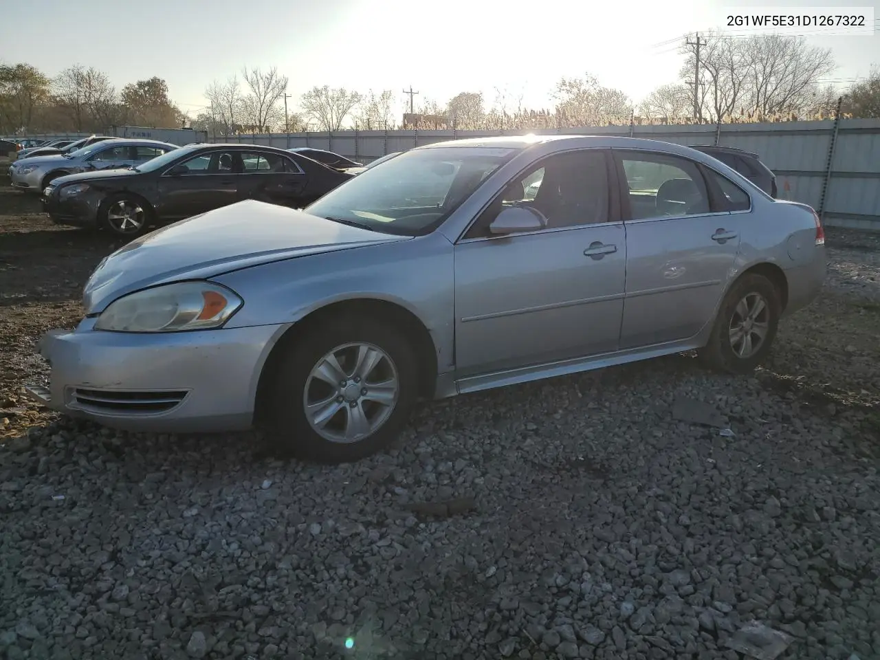 2G1WF5E31D1267322 2013 Chevrolet Impala Ls