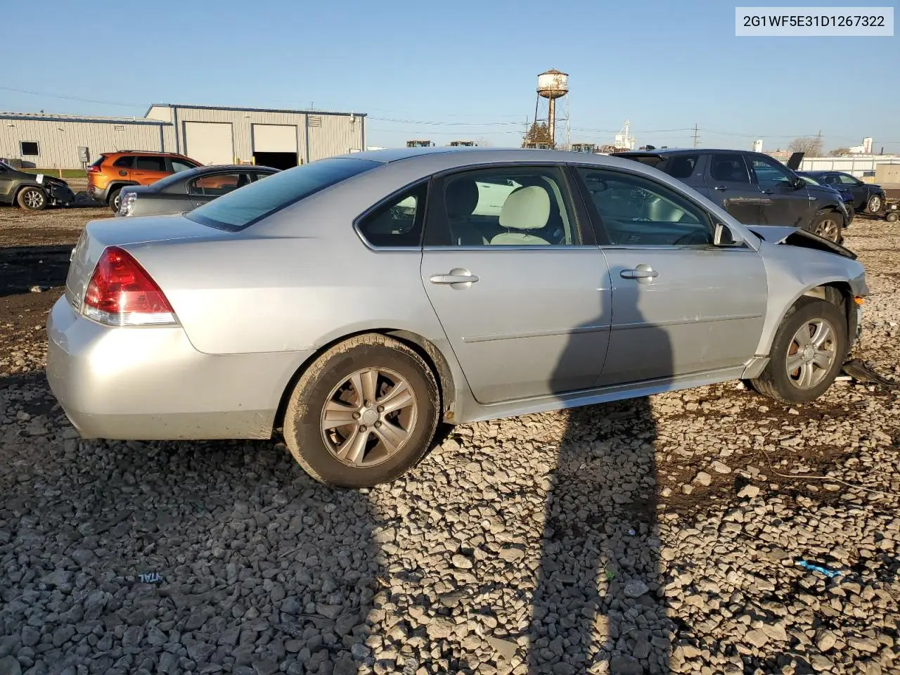 2G1WF5E31D1267322 2013 Chevrolet Impala Ls
