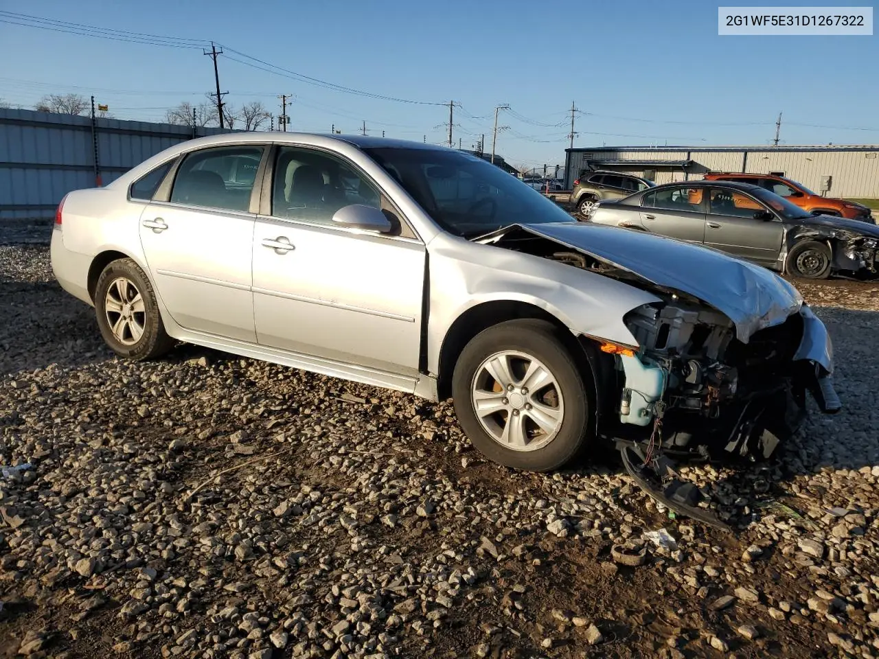 2G1WF5E31D1267322 2013 Chevrolet Impala Ls